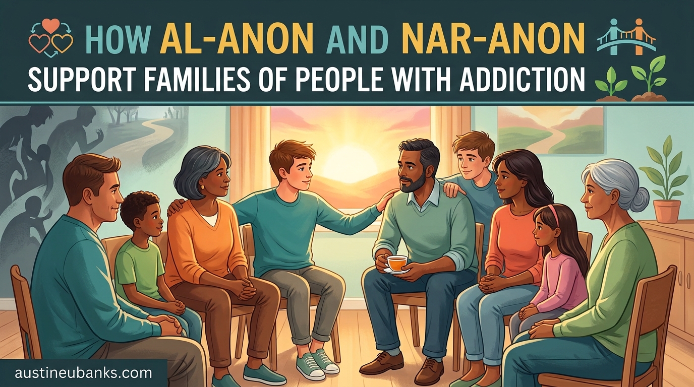 How Al-Anon and Nar-Anon Support Families of People With Addiction