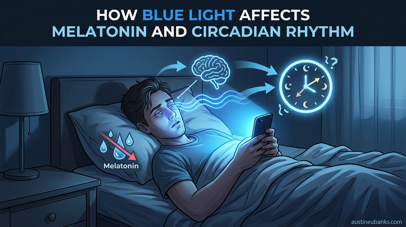 How Blue Light Affects Melatonin and Circadian Rhythm
