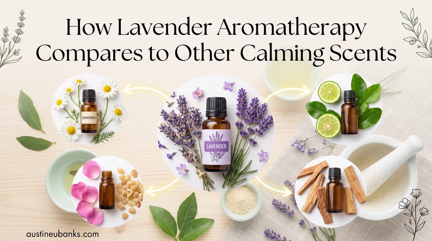 How Lavender Aromatherapy Compares to Other Calming Scents