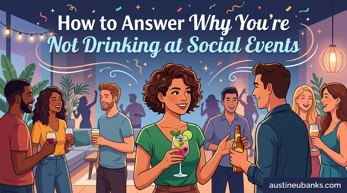 How to Answer Why You're Not Drinking at Social Events