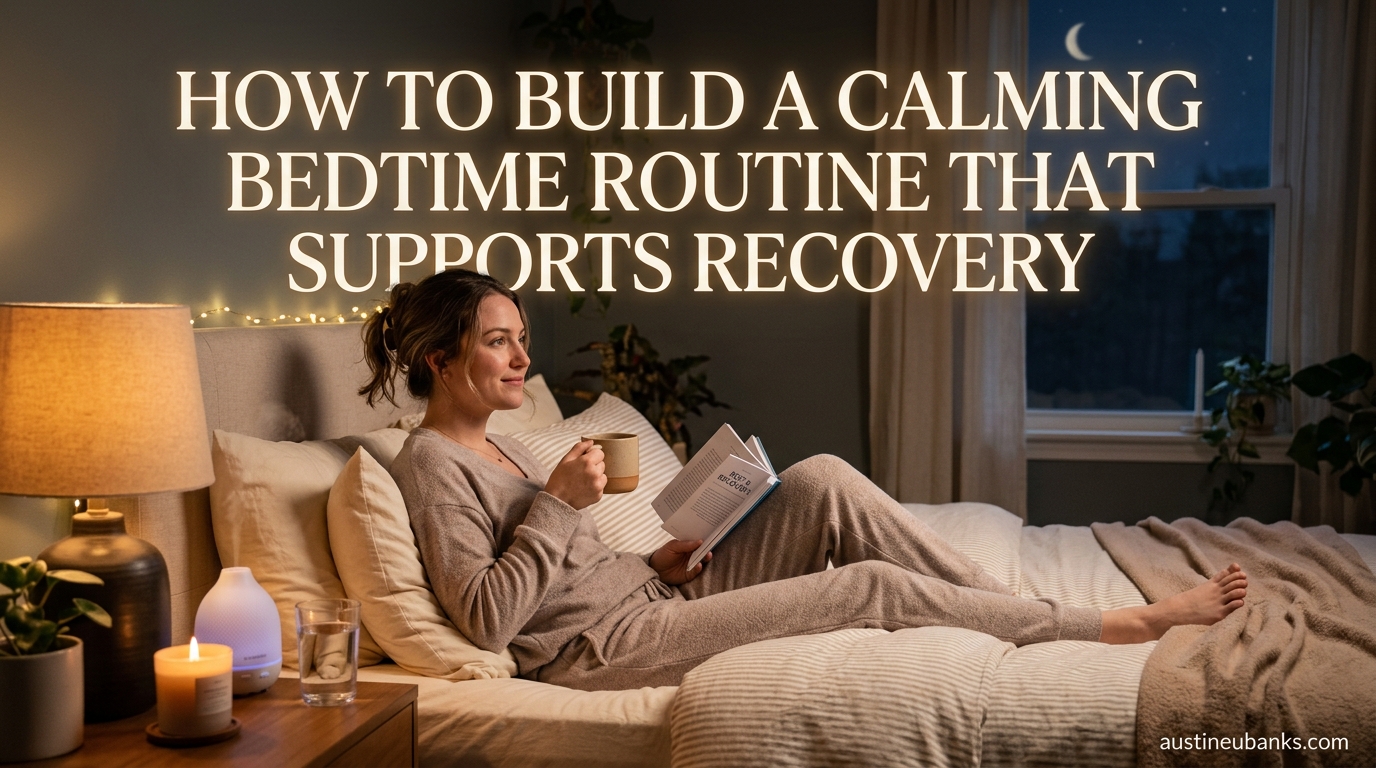 How to Build a Calming Bedtime Routine That Supports Recovery
