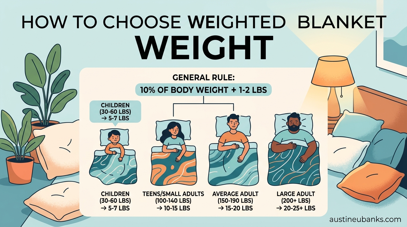How to Choose Weighted Blanket Weight