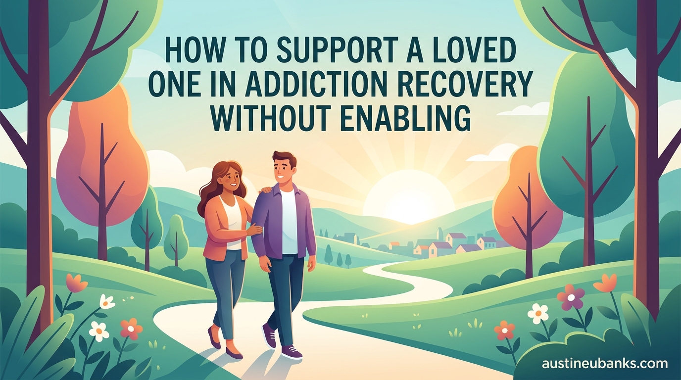 How to Support a Loved One in Addiction Recovery Without Enabling