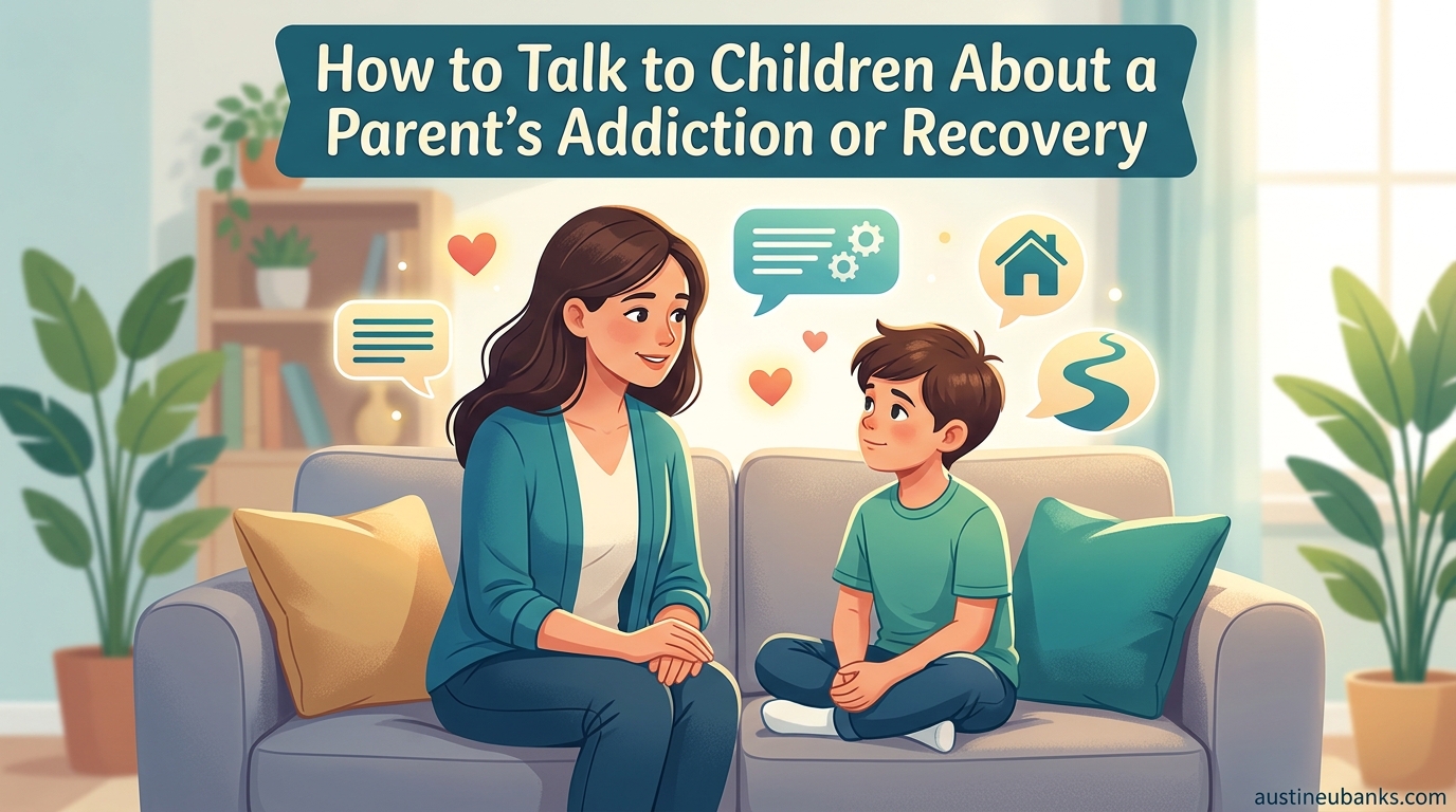 How to Talk to Children About a Parent's Addiction or Recovery