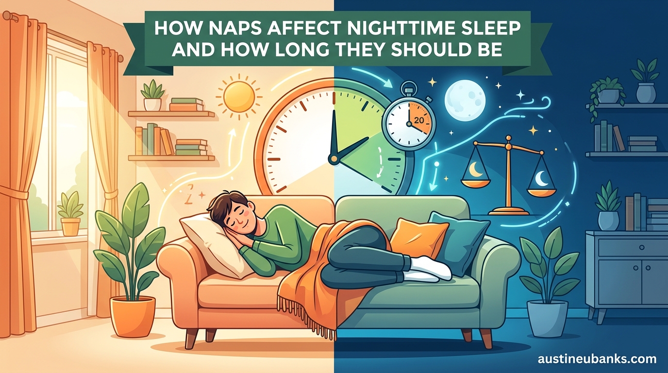 How Naps Affect Nighttime Sleep and How Long They Should Be