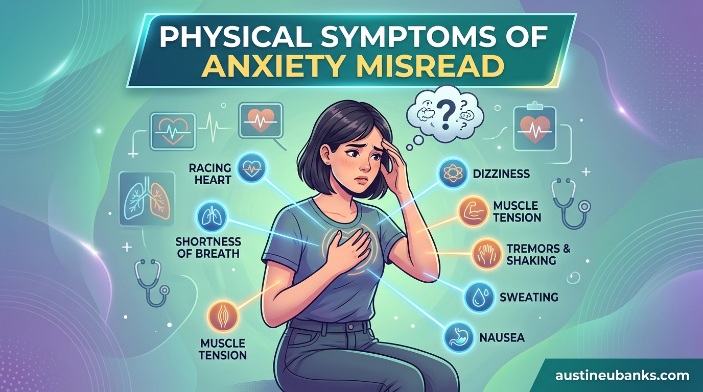 Physical Symptoms of Anxiety Misread
