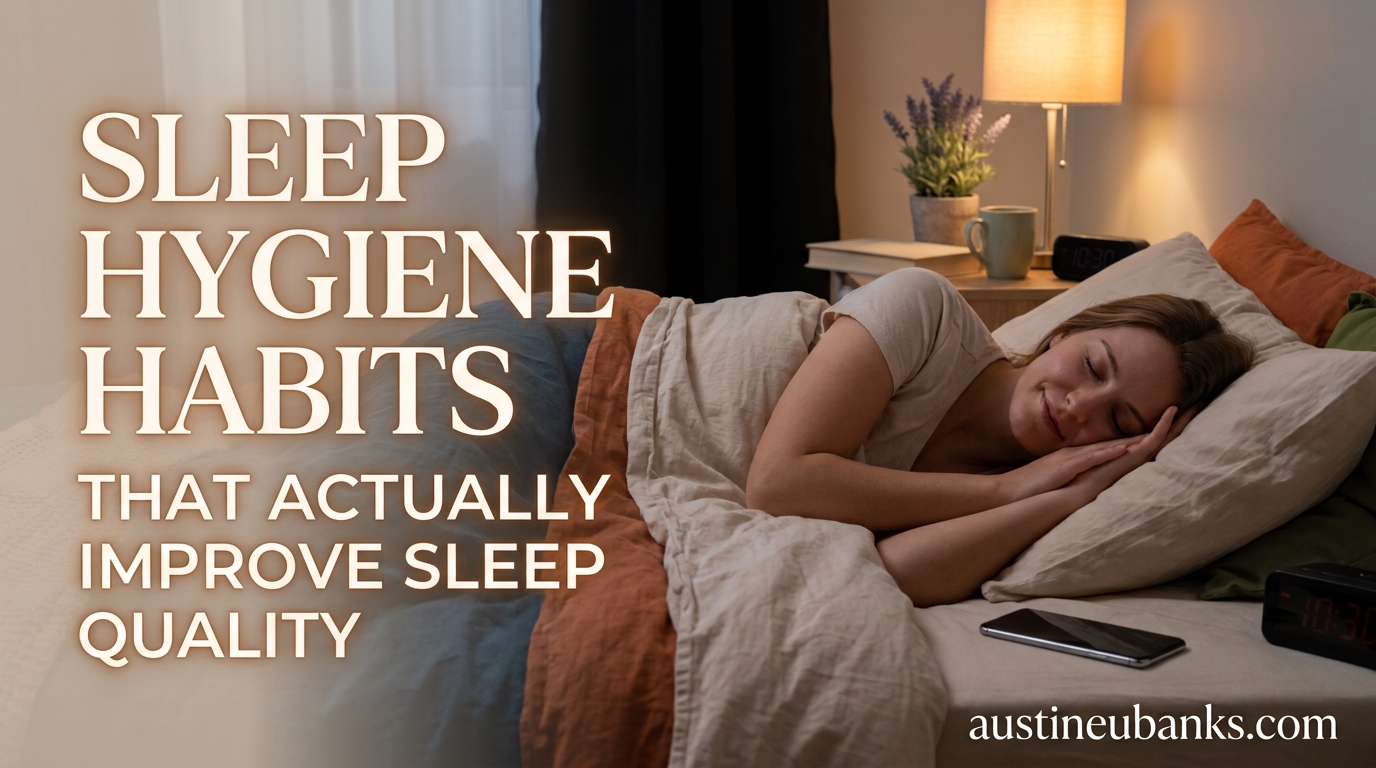 Sleep Hygiene Habits That Actually Improve Sleep Quality