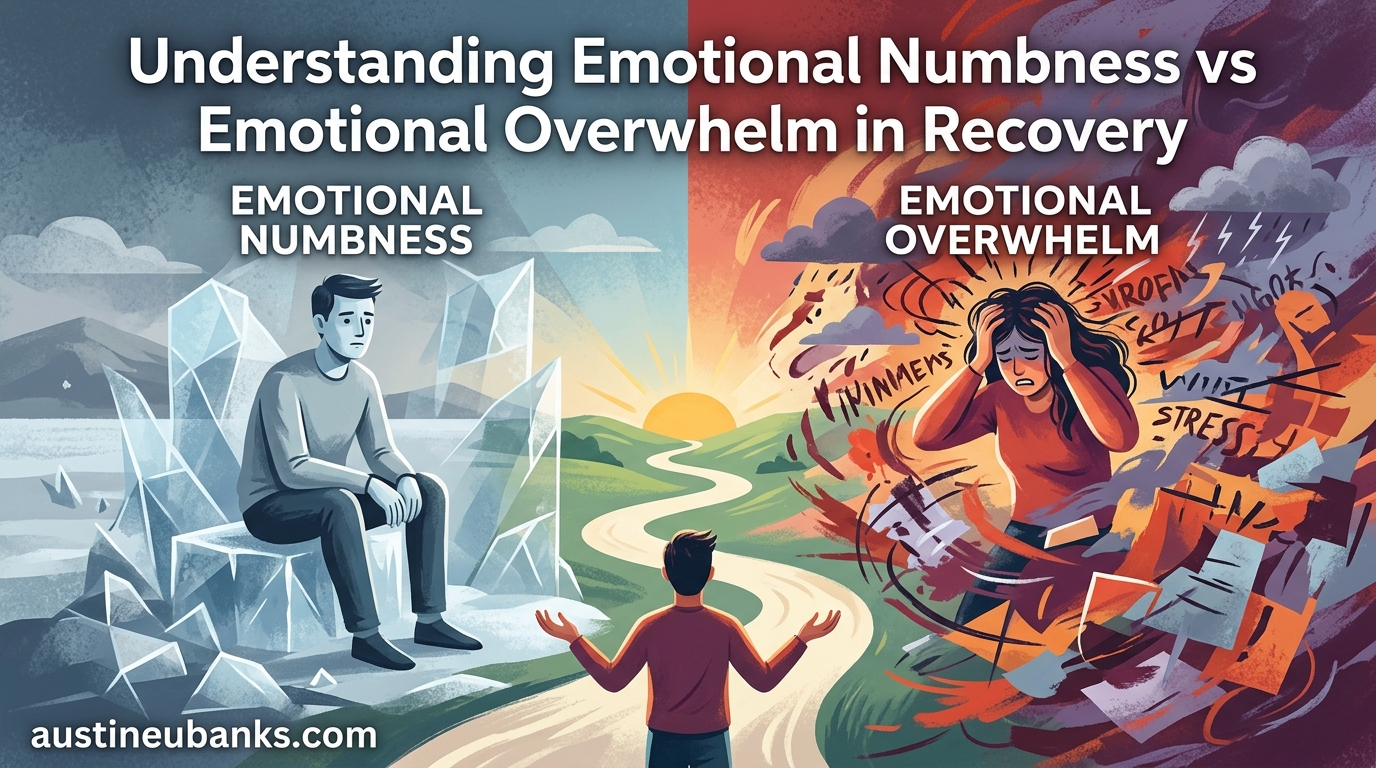 Understanding Emotional Numbness vs Emotional Overwhelm in Recovery