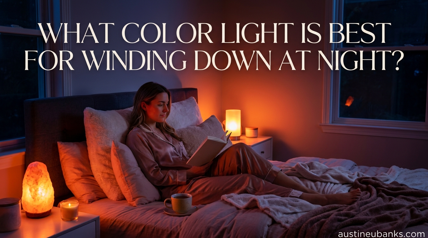 What Color Light Is Best for Winding Down at Night