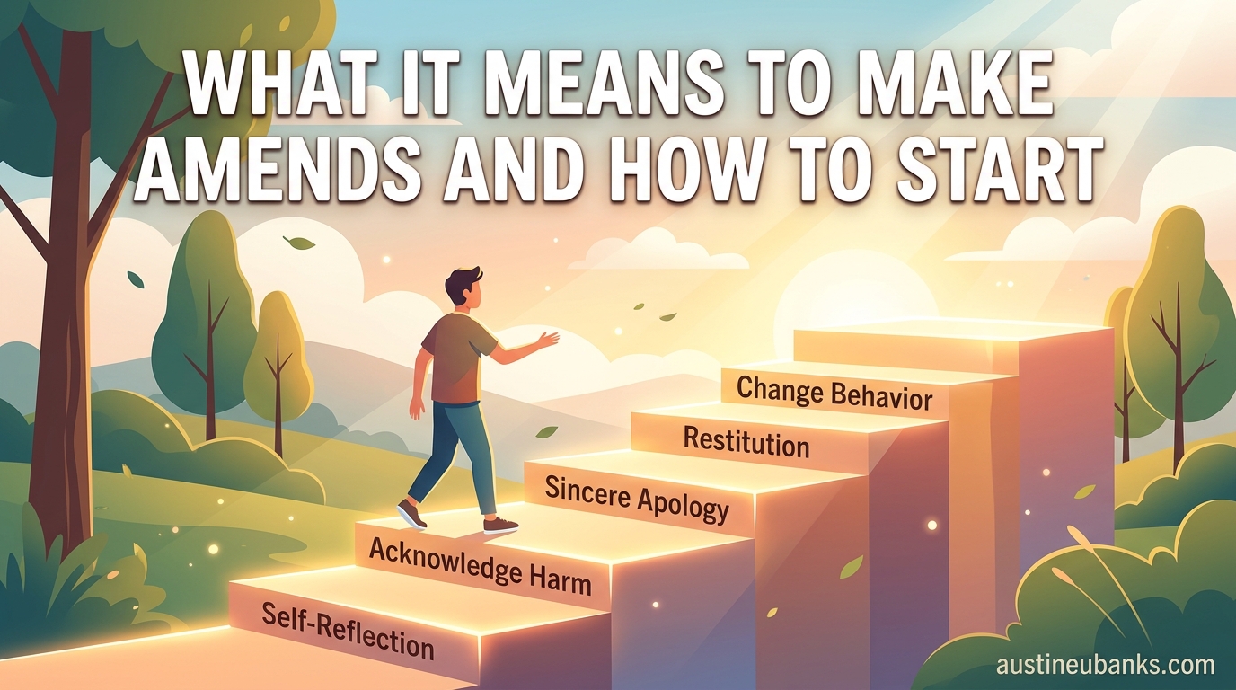 What It Means to Make Amends and How to Start