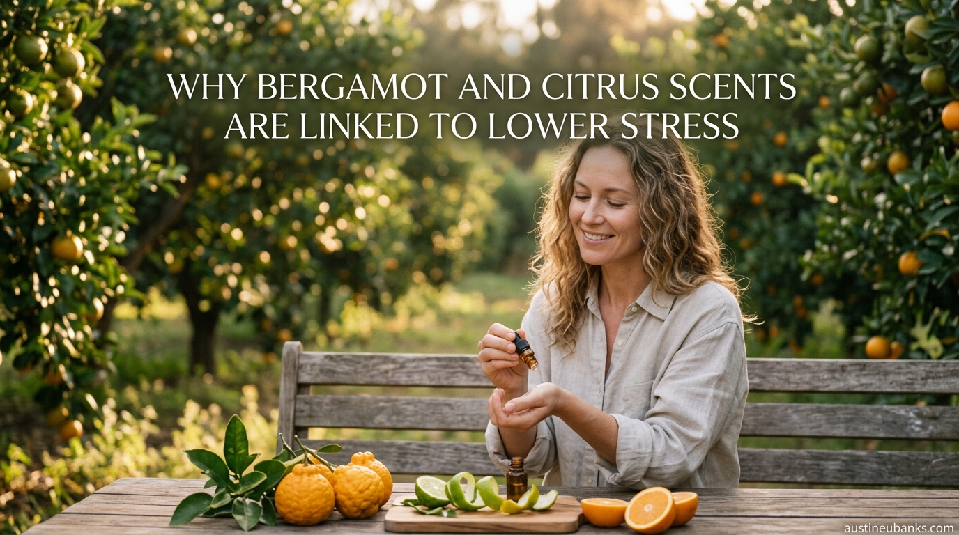 Why Bergamot and Citrus Scents Are Linked to Lower Stress