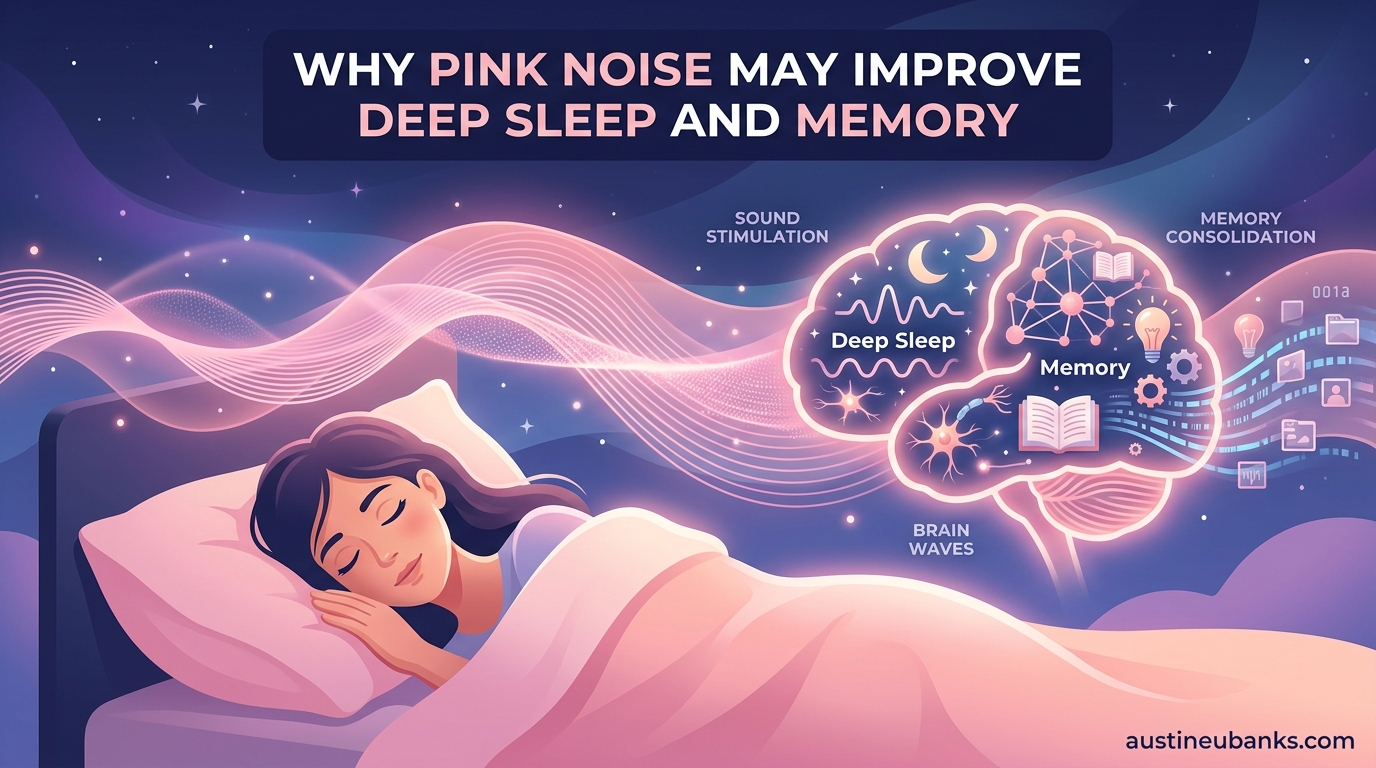 Why Pink Noise May Improve Deep Sleep and Memory