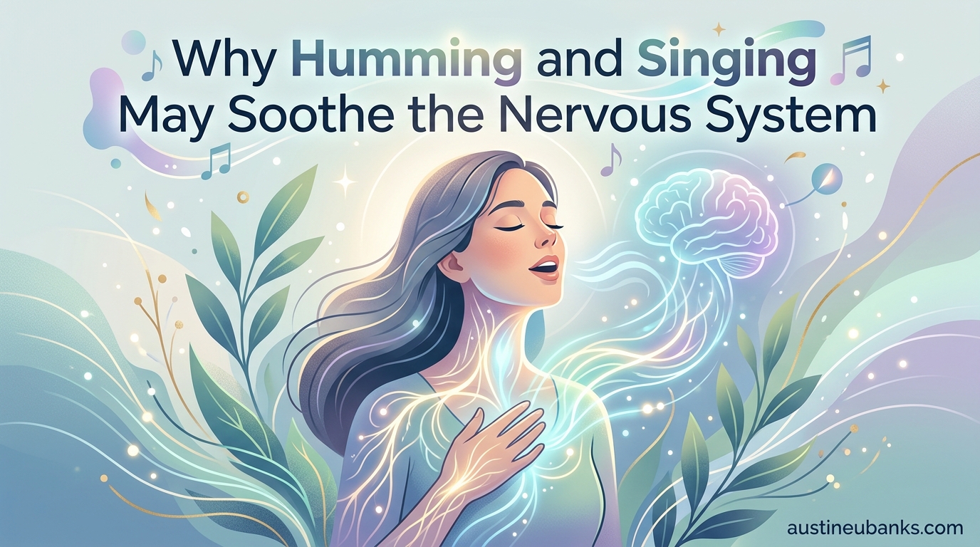 Why humming and singing may soothe the nervous system