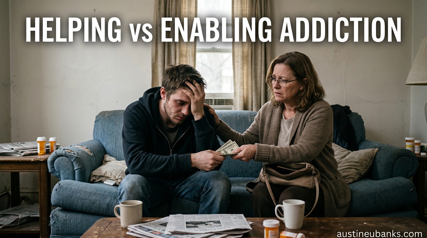 Helping vs Enabling Addiction