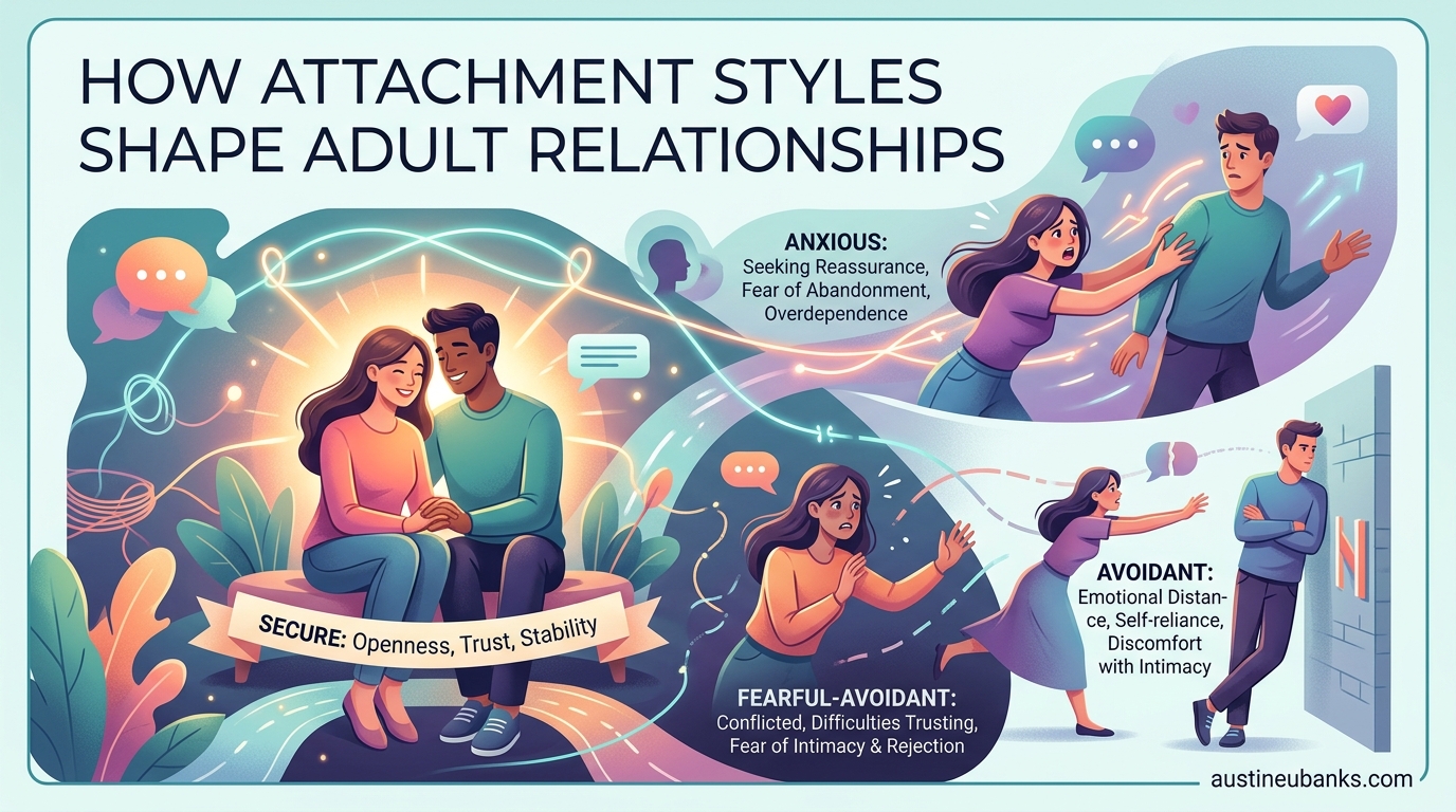 How Attachment Styles Shape Adult Relationships