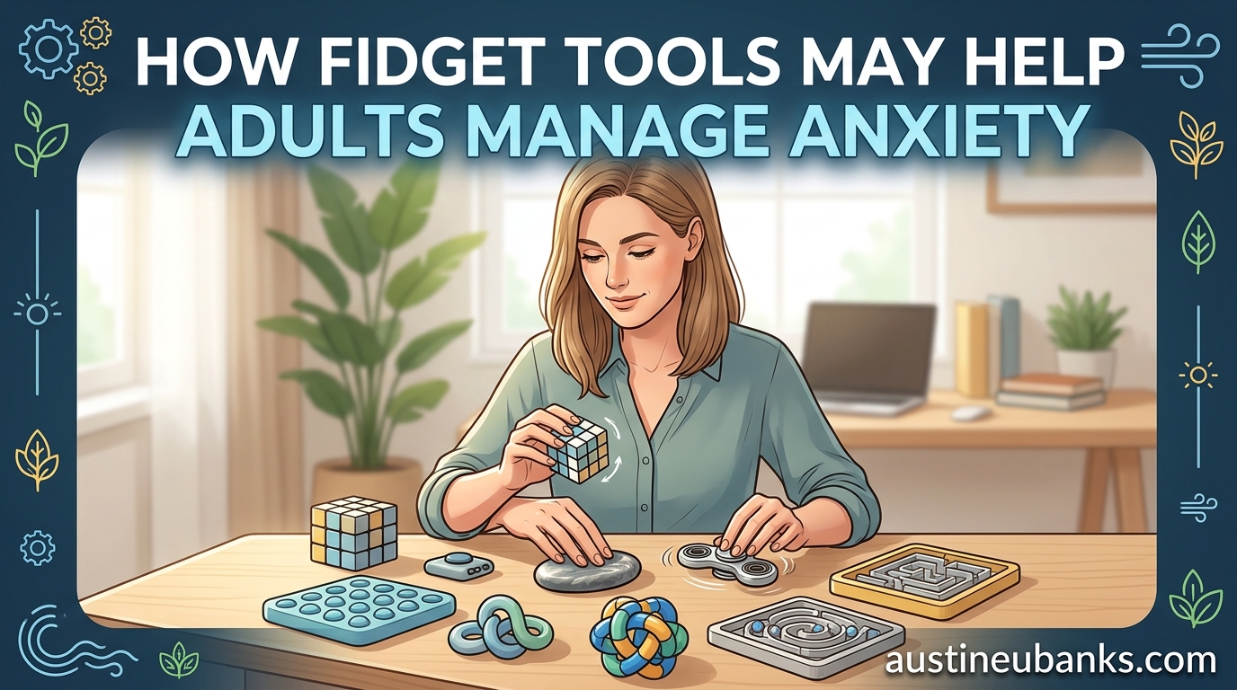 How Fidget Tools May Help Adults Manage Anxiety