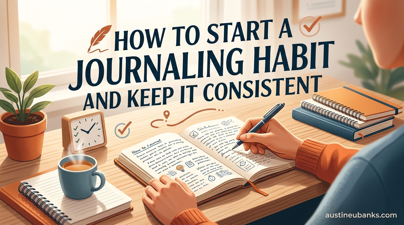 How to Start a Journaling Habit and Keep It Consistent