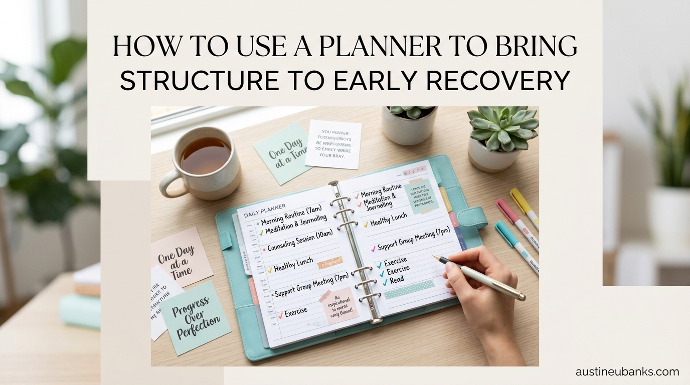 How to Use a Planner to Bring Structure to Early Recovery