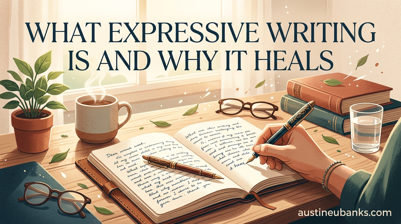 What Expressive Writing Is and Why It Heals