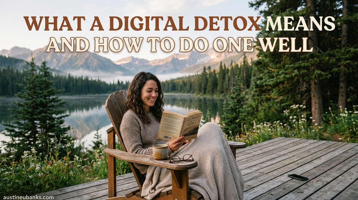 What a Digital Detox Means and How to Do One Well
