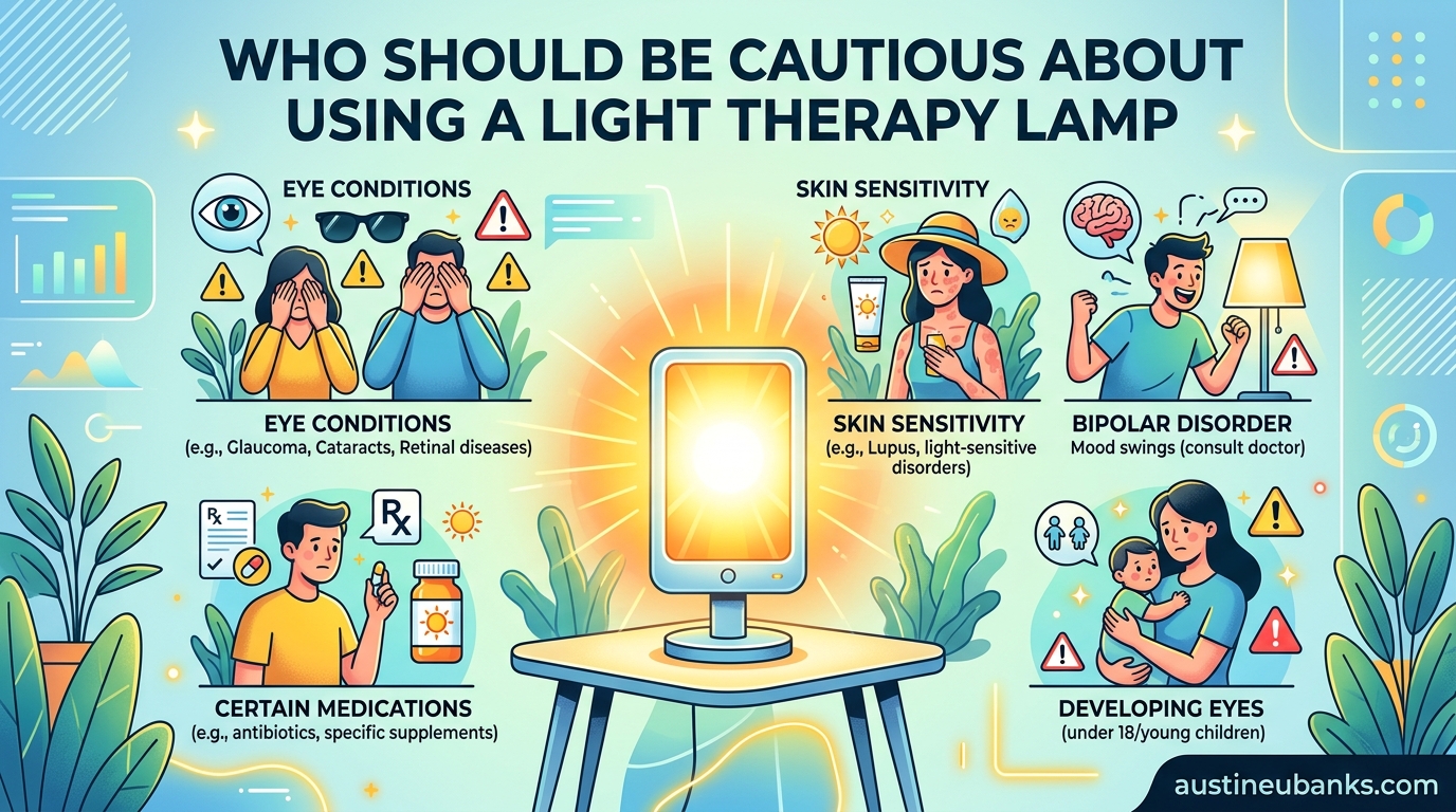 Who Should Be Cautious About Using a Light Therapy Lamp