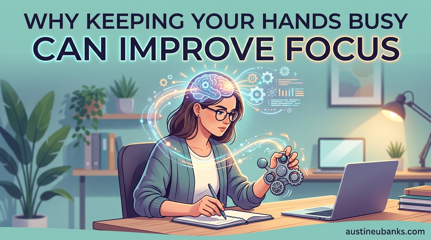 Why Keeping Your Hands Busy Can Improve Focus