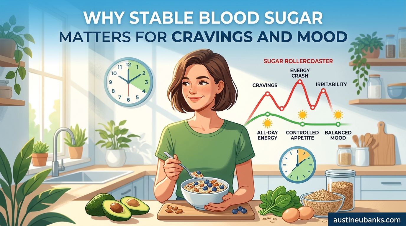 Why Stable Blood Sugar Matters for Cravings and Mood