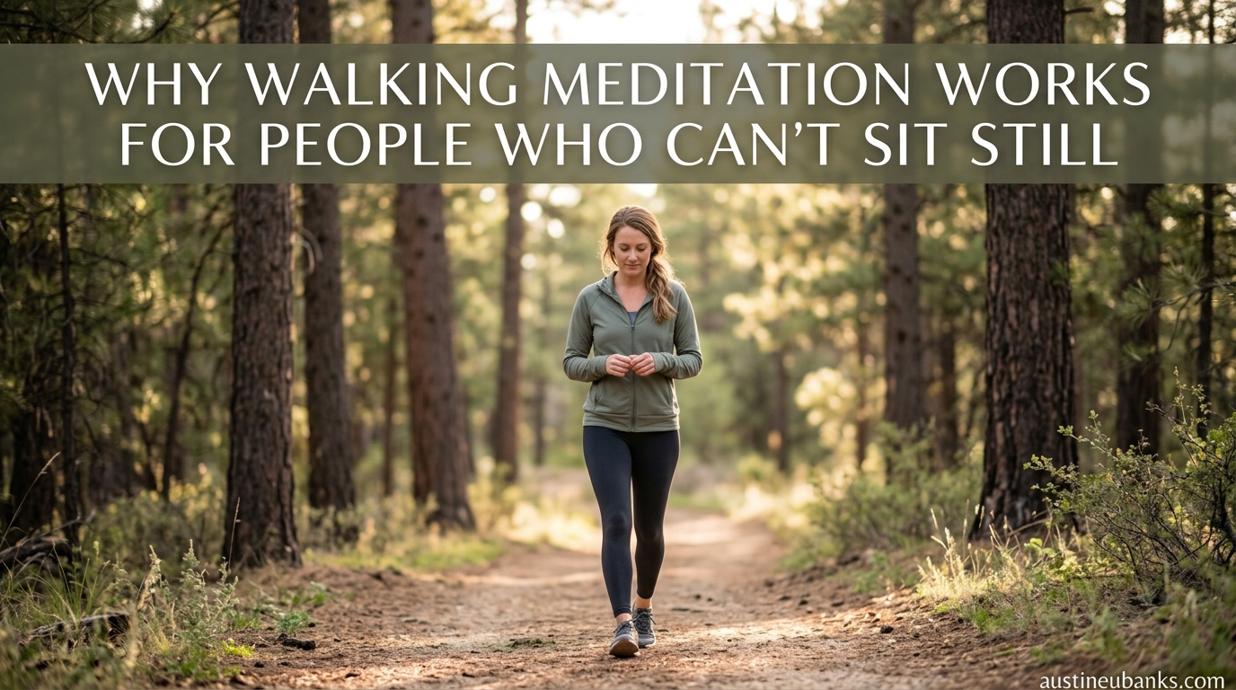 Why Walking Meditation Works for People Who Can't Sit Still