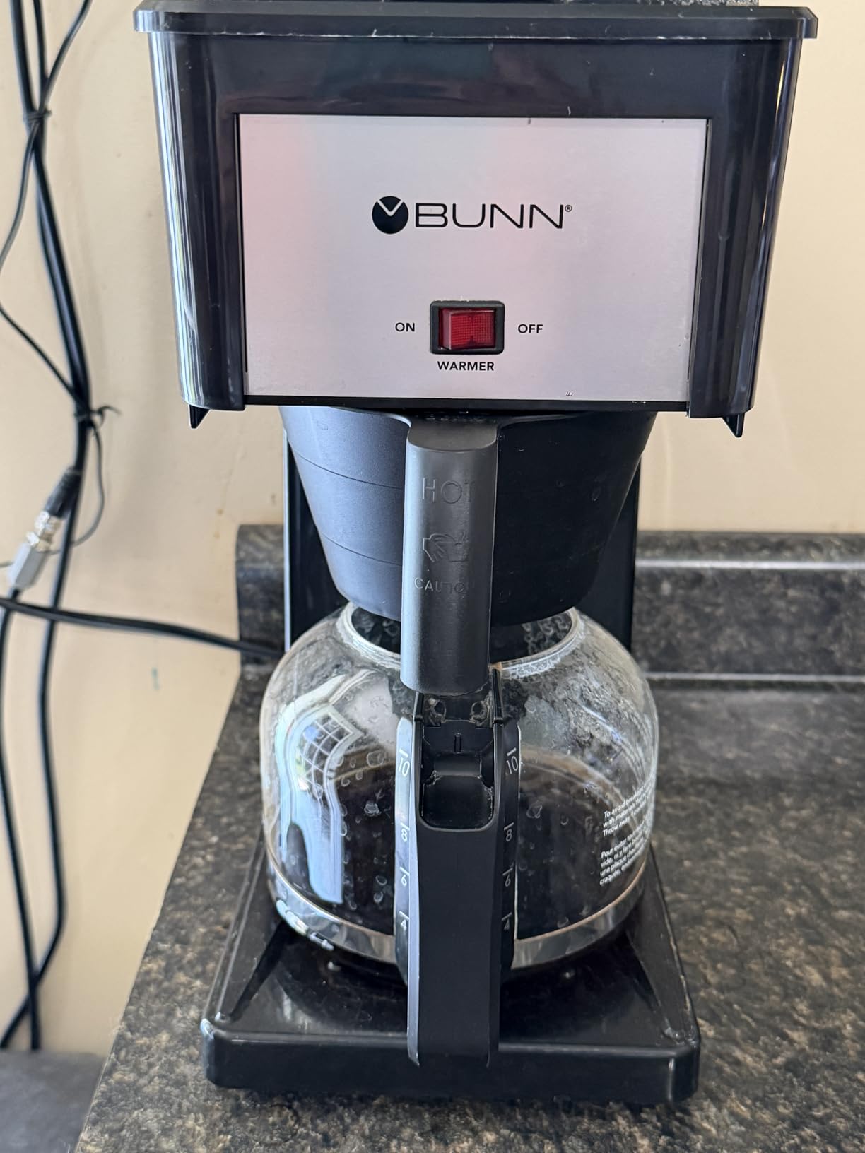 BUNN GRB Velocity Brew 10-Cup Home Coffee Brewer, Black customer photo 1