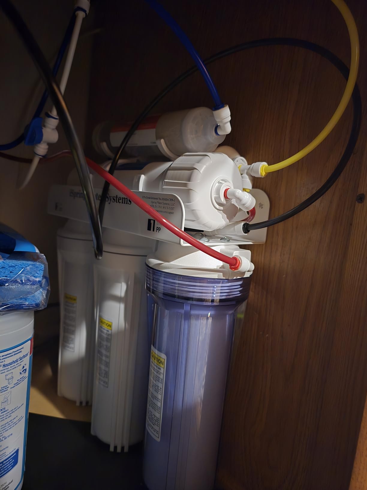 iSpring RCC7AK-BN NSF Certified, 75 GPD, Alkaline 6-Stage Reverse Osmosis System, pH+ Remineralization RO Water Filter System Under Sink Patented Top-Mounted Faucet Design for Easy Installation customer photo 2