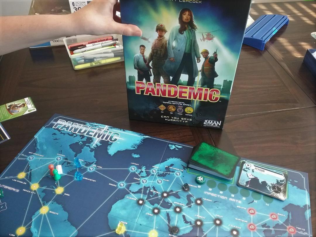 Pandemic Cooperative Strategy Board Game, 2-4 Players, 45-60 Min | For team play, cure diseases before time runs out, Rewards planning and communication, Deep strategy with strong replay customer photo 2