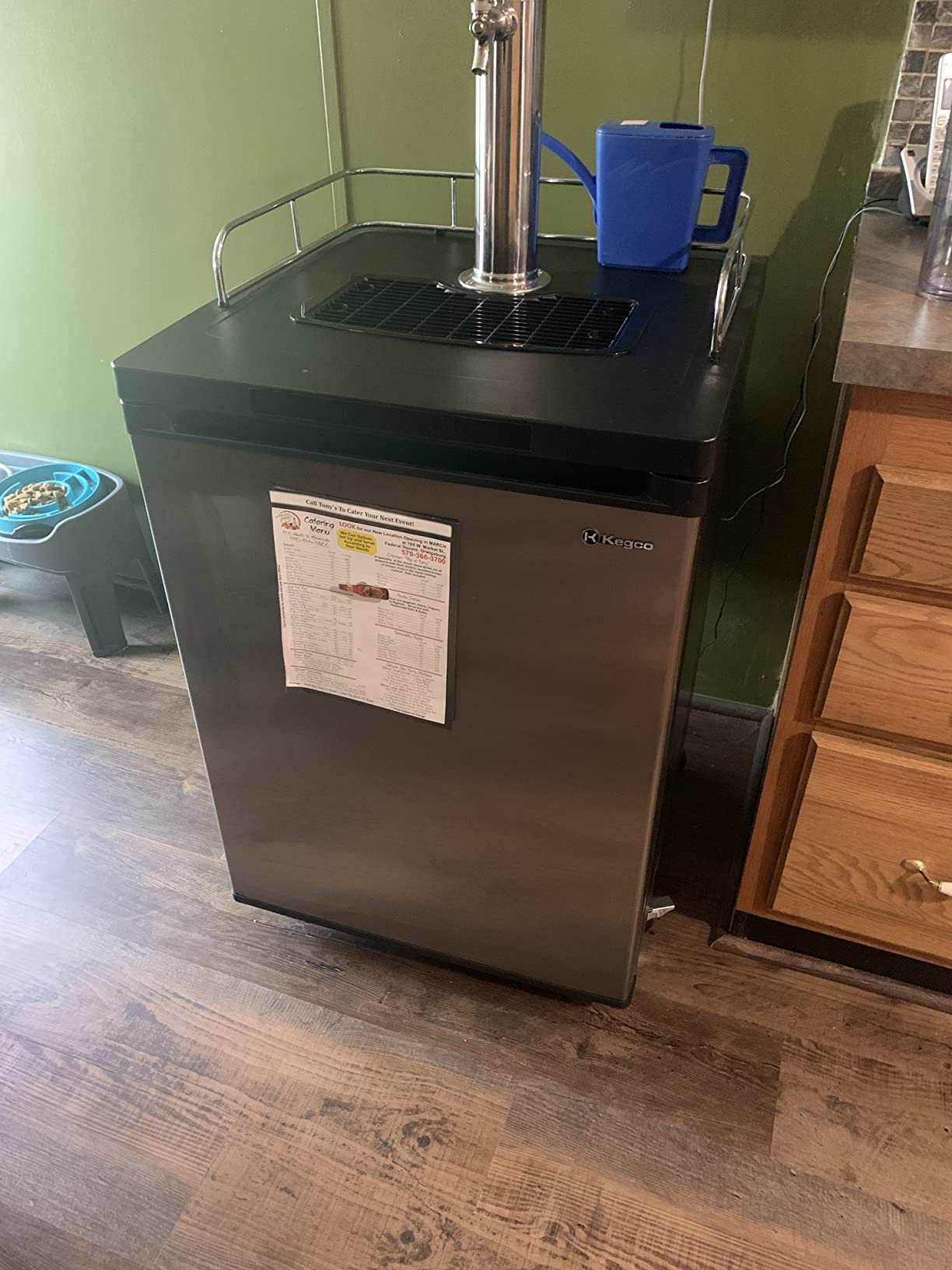 Kegco Kegerator Full Size Keg Refrigerator - Single Faucet - D System customer photo 2