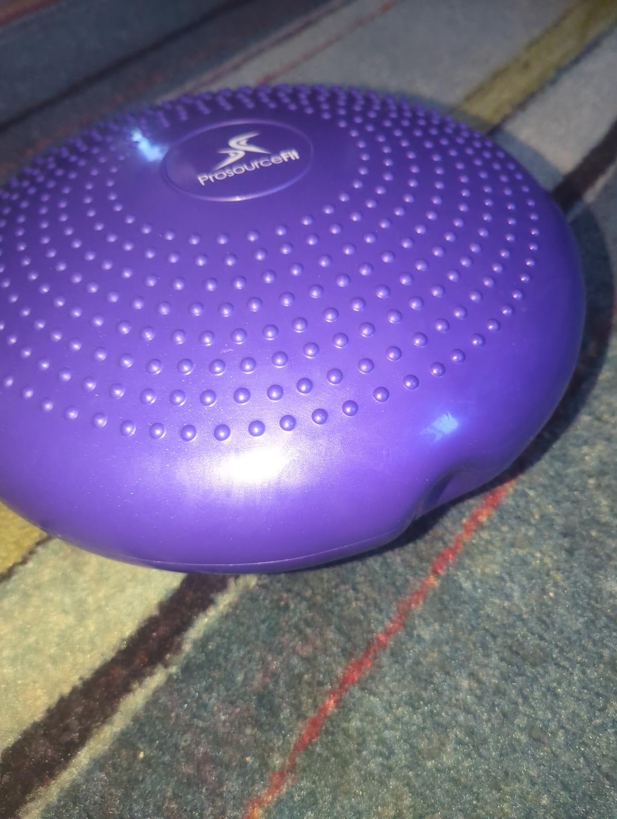ProsourceFit Core Balance Disc Trainer, 14 Inch Diameter with Pump for Improving Posture, Fitness, Stability customer photo 1