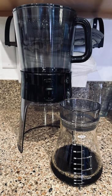 OXO Good Grips Cold Brew Coffee Maker 32 oz, Iced Coffee Maker with Carafe, Brews Cold Brew Concentrate customer photo 2