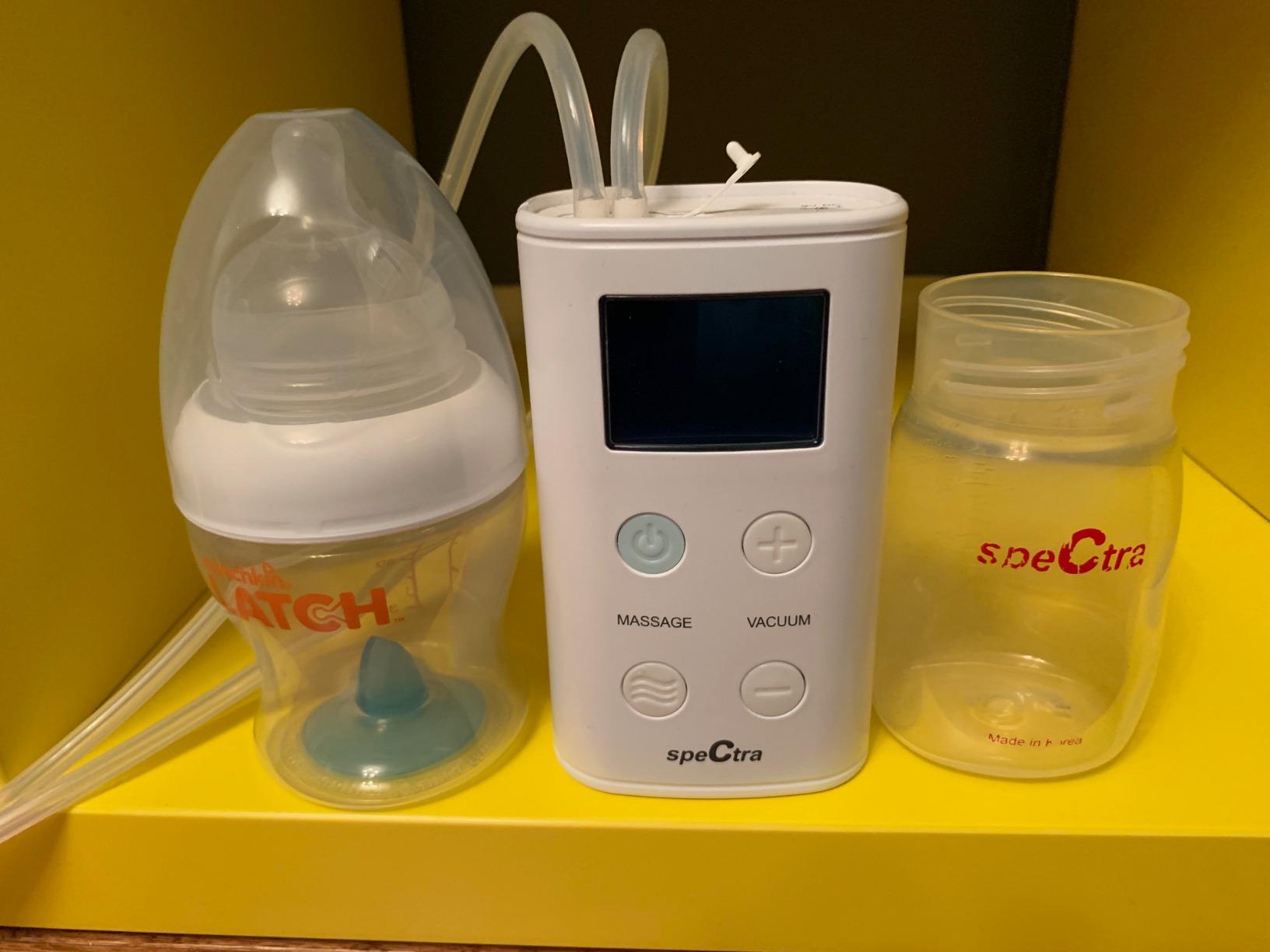 Spectra Baby 9 Plus Portable Electric Breast Milk Pump for Baby Feeding | Small, Discreet & Rechargeable Single or Double Electric Breast Pump for Portable, Flexible Pumping On the Go customer photo 2