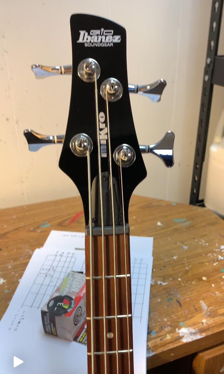 Ibanez GSRM20BWNF MiKro - Walnut Flat | Short-scale electric bass customer photo 1