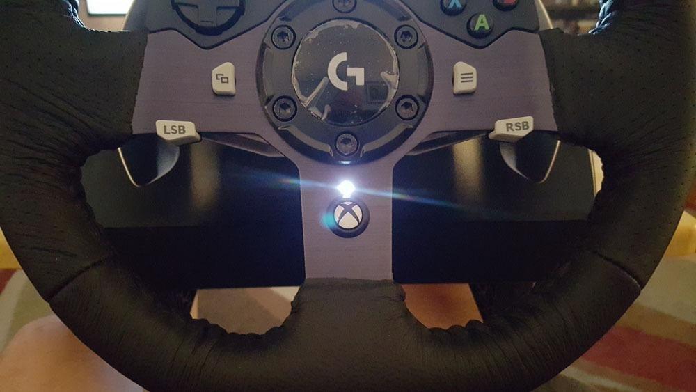 Logitech G920 Racing Wheel and Pedals for Xbox X|S/Xbox One/PC | Real force feedback, stainless steel paddle shifters, leather steering wheel cover, for Xbox Series X|S, PC, Mac customer photo 2