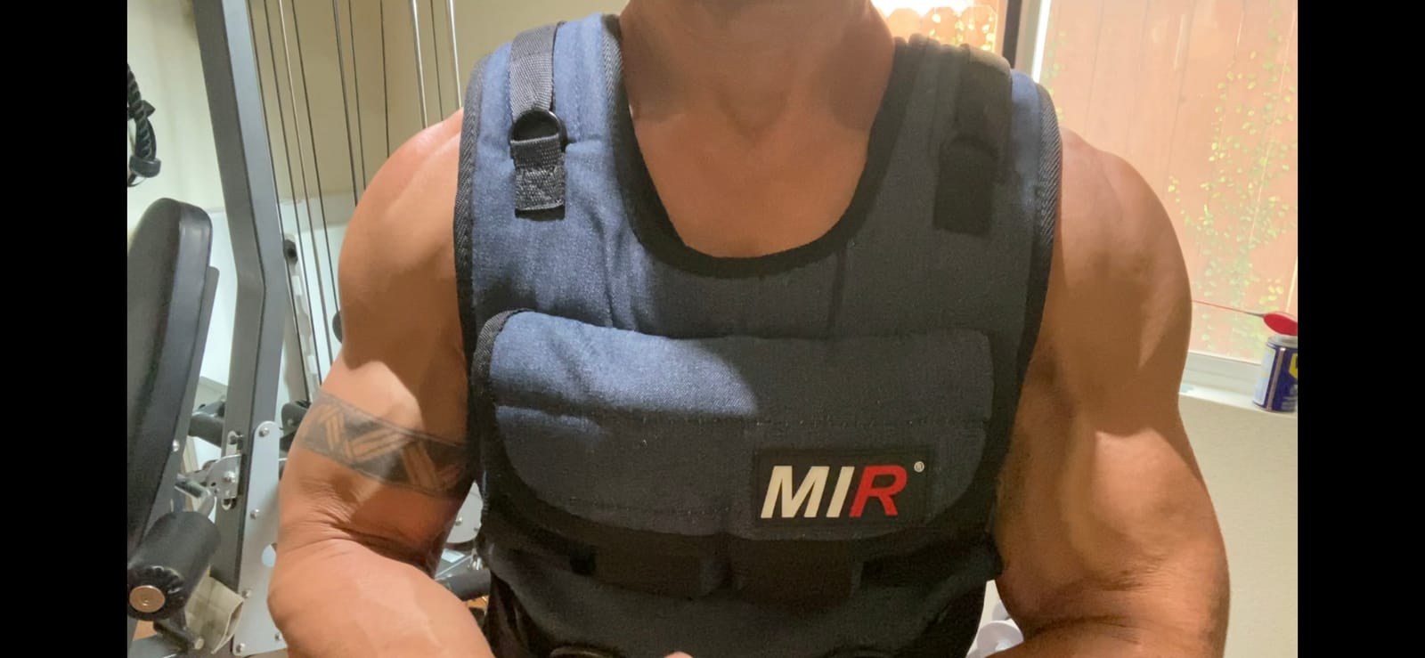 miR Air Flow Weighted Vest with Zipper Option 20lbs - 60lbs Solid Iron Weights Machine Washable. Workout Vest for Men and Women customer photo 1