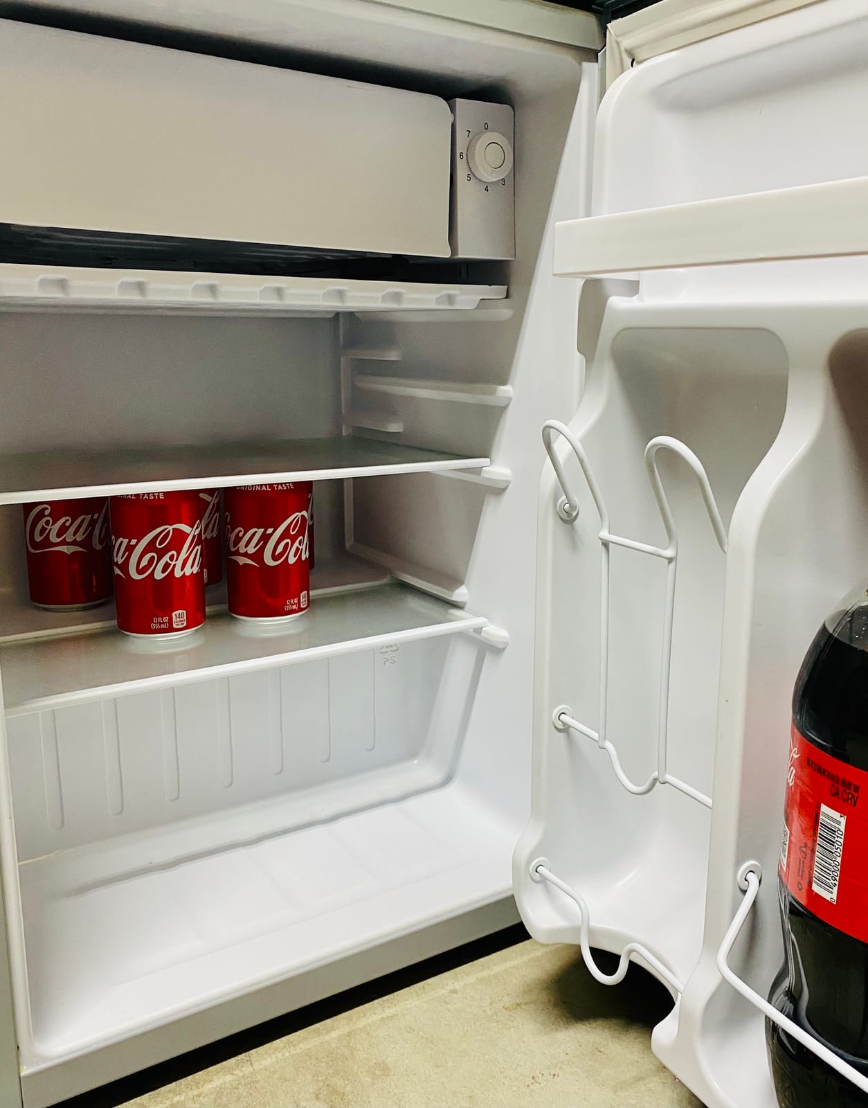 BLACK+DECKER 2.5 Cu. Ft. Compact Refrigerator, BCRK25V, Stainless Look | Energy Star Certified, Single Door Mini Fridge with Chiller Compartment, Personal Fridge for Home or Dorm, R600a Refrigerant customer photo 1