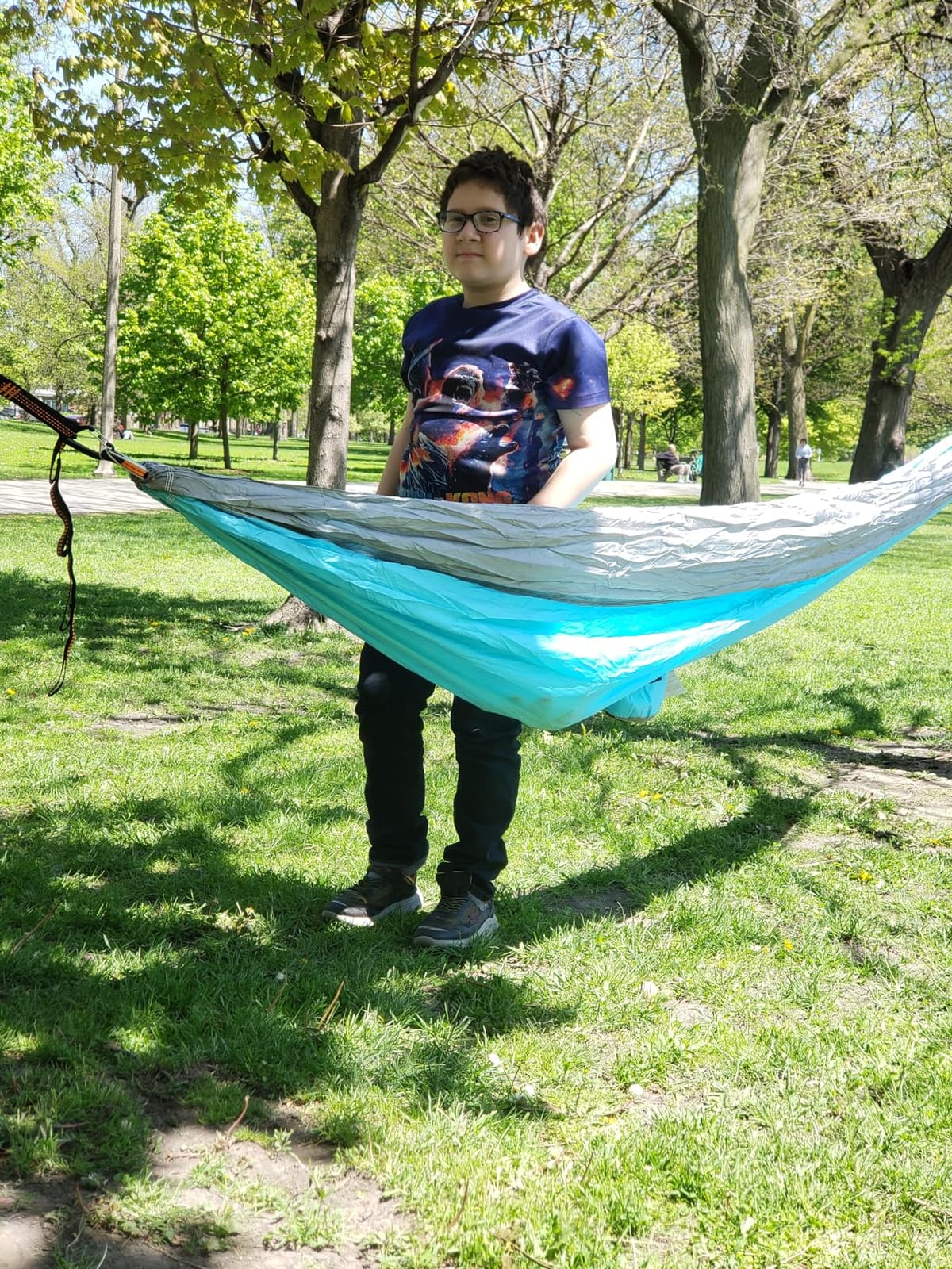 NATUREFUN Ultra-Light Travel Camping Hammock - 300kg Load Capacity customer photo 1