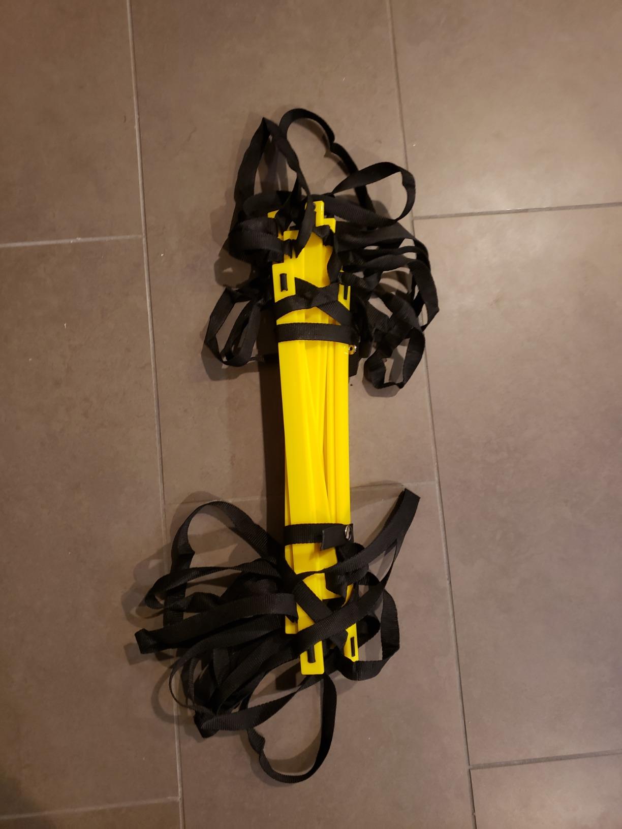 GHB Pro Agility Ladder Agility Training Ladder Speed 12 Rung 20ft with Carrying Bag customer photo 1