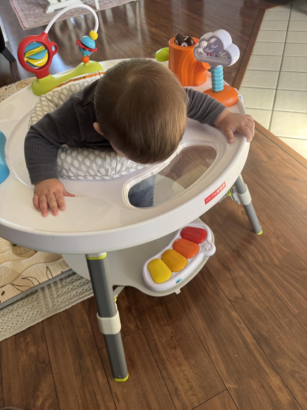 Skip Hop Baby Activity Center: Interactive Play Center with 3-Stage Grow-with-Me Functionality, 4mo+, Explore & More customer photo 2