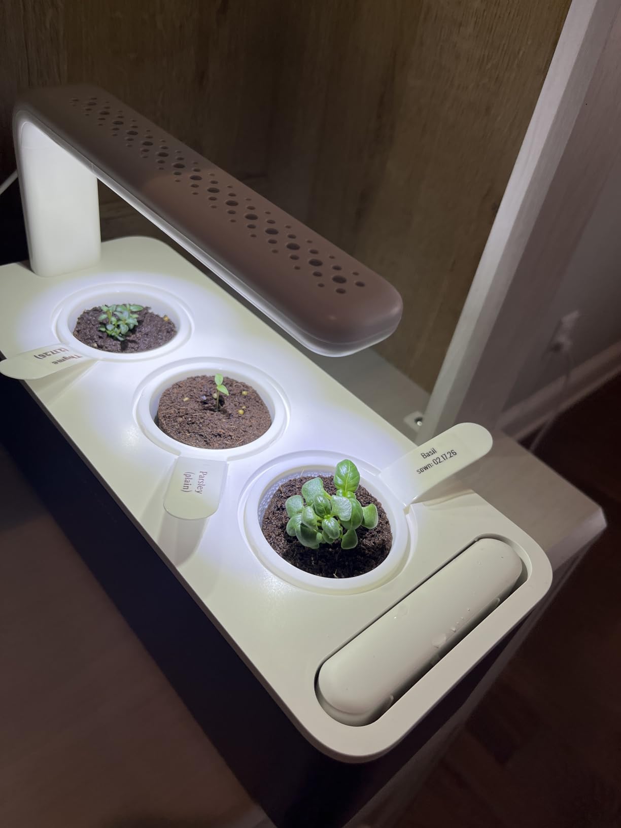 Click & Grow Indoor Herb Garden Kit with Grow Light customer photo 1