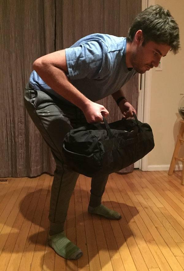 REP Fitness Adjustable Sandbag 1000D Cordura 5-200 Lbs 7 Reinforced Handles Water-Resistant Quick-Dry Small XL Functional Strongman Training Workout Cross-Fit Weighted Bag Exercise Gym Heavy customer photo 2