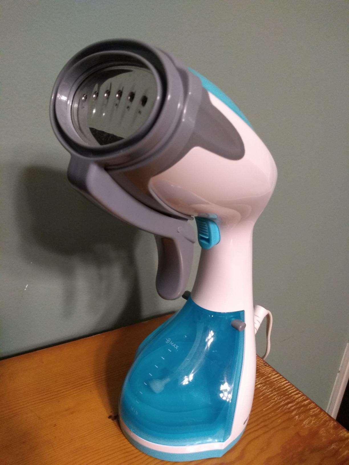 BEAUTURAL Steamer for Clothes, Handheld Garment Fabric Wrinkle Remover, 30-Second Fast Heat-up, Ceramic Heating Plate, Auto Shutoff, Large Detachable Water Tank, Portable Design, 1200 Watts customer photo 1