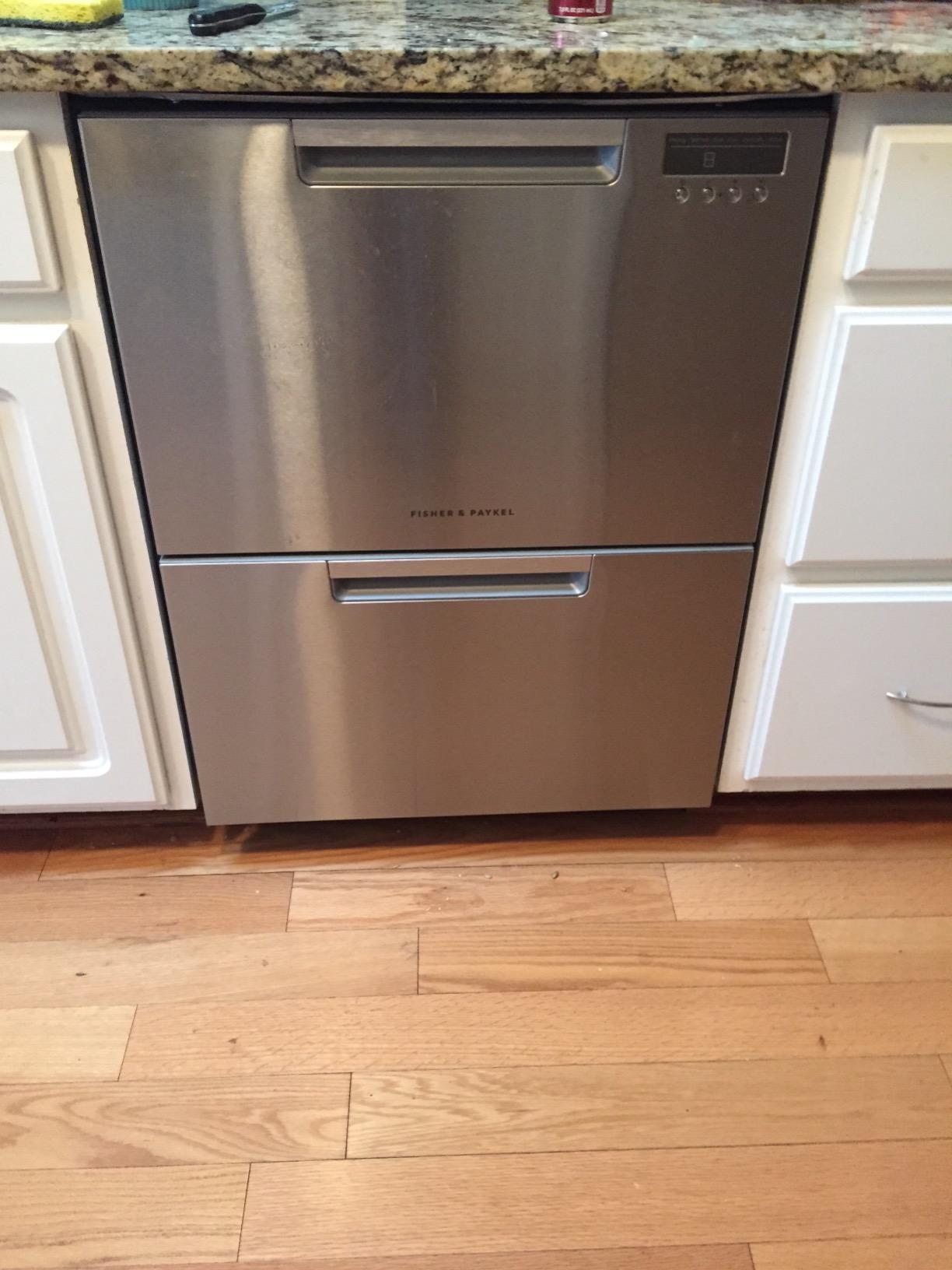 Fisher and Paykel Double DishDrawer Dishwasher, 14 Place Settings (EZKleen Stainless Steel) customer photo 2