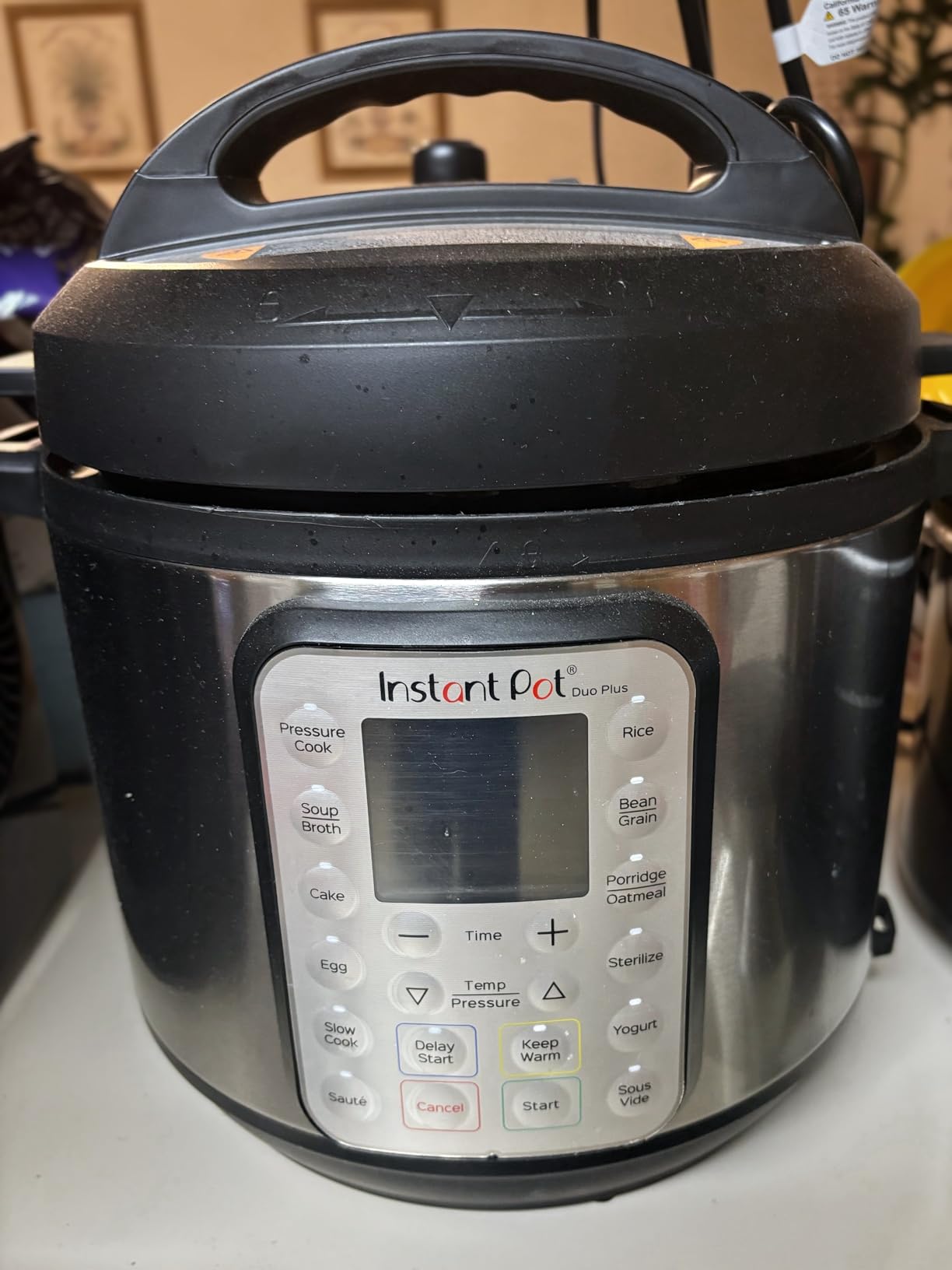 Instant Pot Duo Plus 6 Qt 9-in-1 Electric Pressure Cooker, Stainless Steel customer photo 2