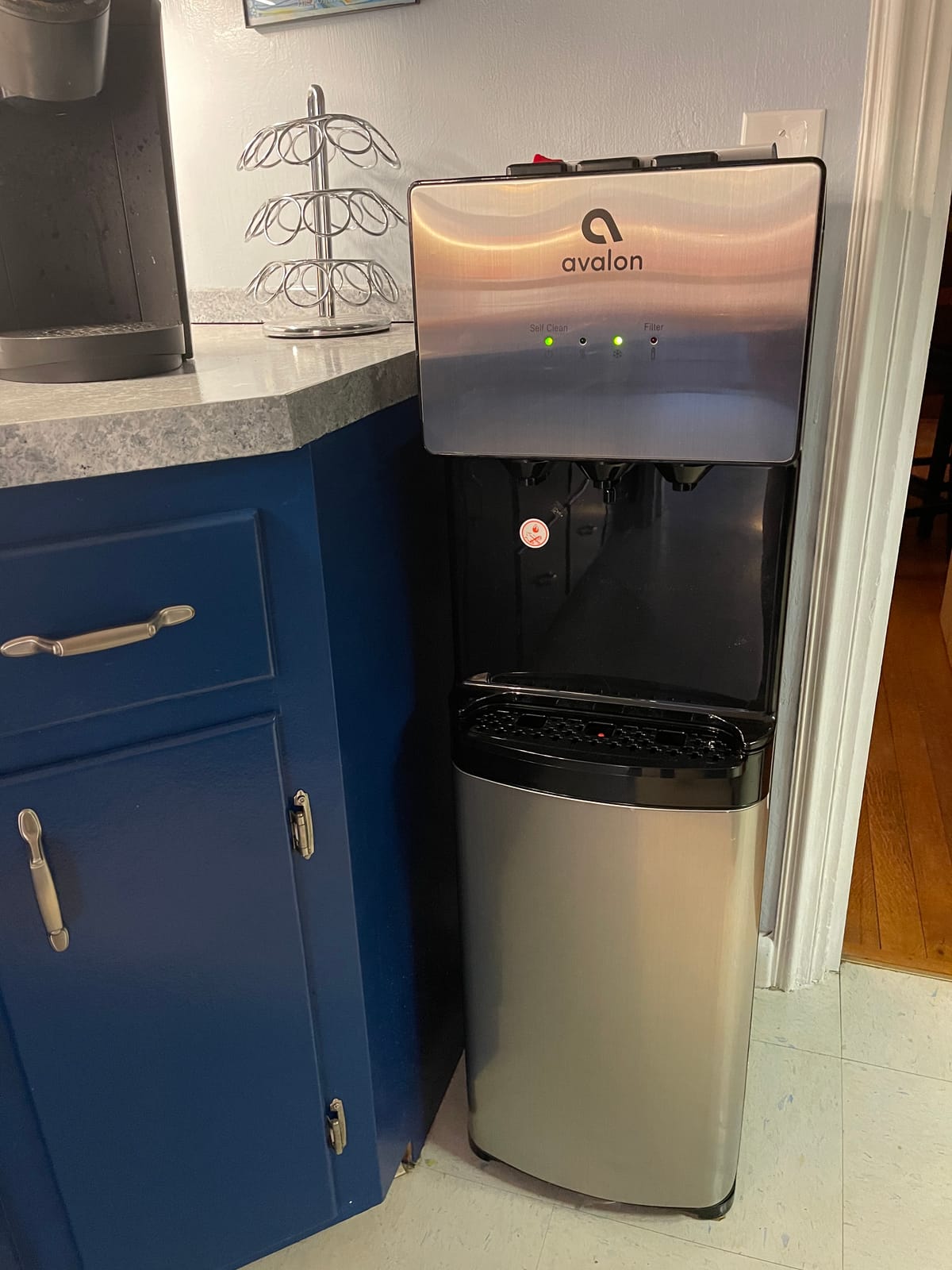 Avalon Self Cleaning Bottleless Water Cooler Water Dispenser - 3 Temperature Settings - Hot, Cold & Room Water, Durable Stainless Steel Cabinet, NSF Certified Filter- UL Listed customer photo 2