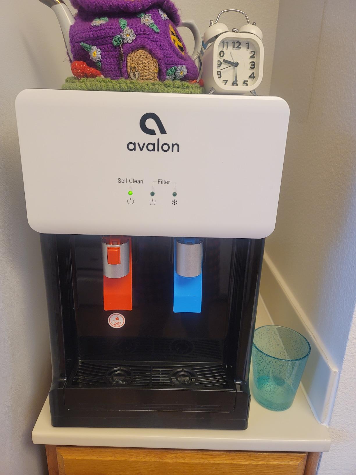 Avalon A8CTBOTTLELESSWHT Countertop Self Cleaning Touchless Bottleless Cooler Dispenser Hot & Cold Water, NSF Certified Filter, UL/Energy Star, White customer photo 1