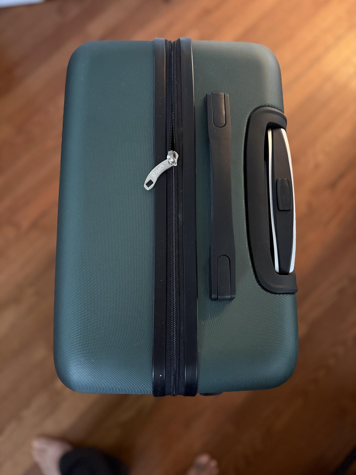 Luggage Set, Lightweight Durable Hardshell, 3 piece, Navy customer photo 1